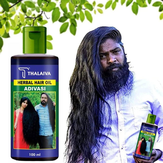 Thalana Herbal Hair Oil 100ml for Thick Hair & Shine