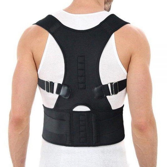 Posture Corrector Belt Black Magnetic Adjustable for Women