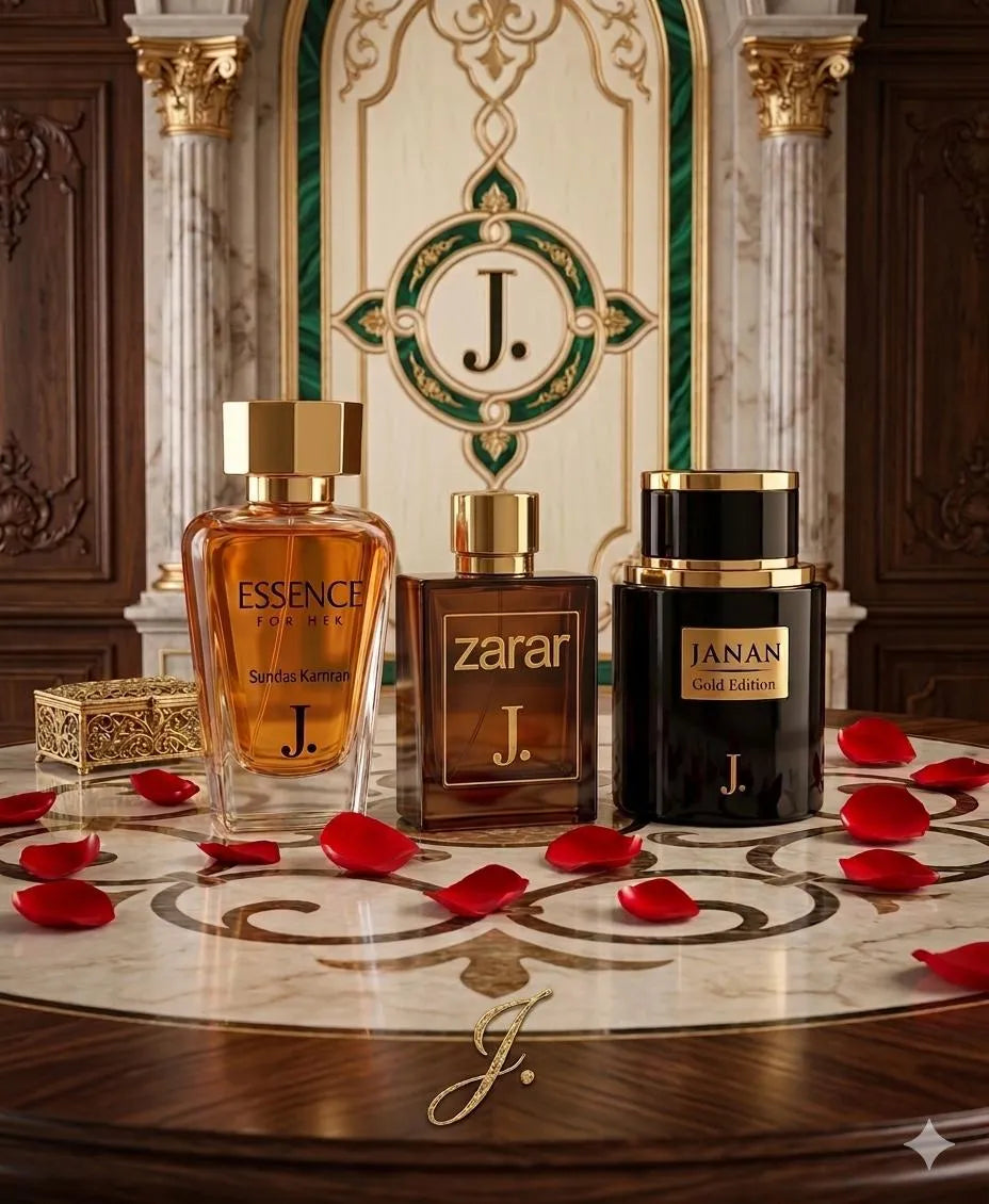 Unisex Long Lasting Refreshing Perfume Set of 3