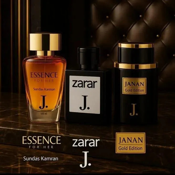 Unisex Long Lasting Refreshing Perfume Set of 3
