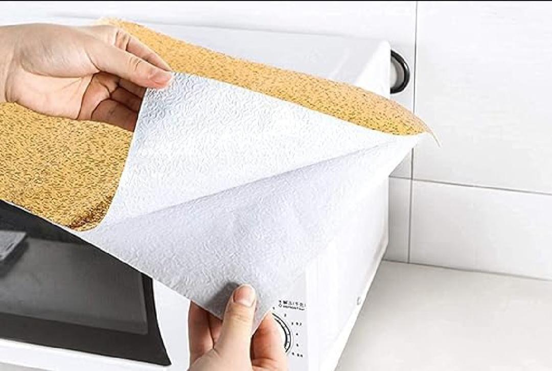 Golden Vinyl Wall Sticker for Kitchen Bathroom Waterproof