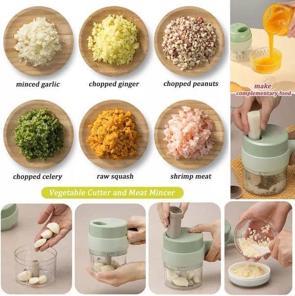 4 in 1 Rechargeable Multifunctional Chopper