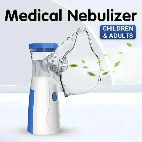 Portable Nebulizer for Kids & Adults Silent Clear Mist
